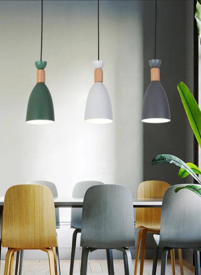 Lyse Decor Multi Color Hanging Lights for Living Room/Bedroom, Pendant Lights for Ceiling/Kitchen Counter/Hall and Balcony and Hanging Lamps for Home Decoration (Pack of 3) - Image 3
